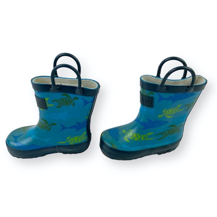 Oaki Rubber Rain Boots 5T Shoes