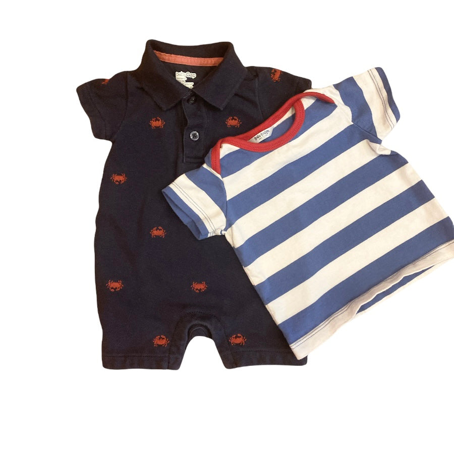 Onesie and Tee Shirt Set 3-6M