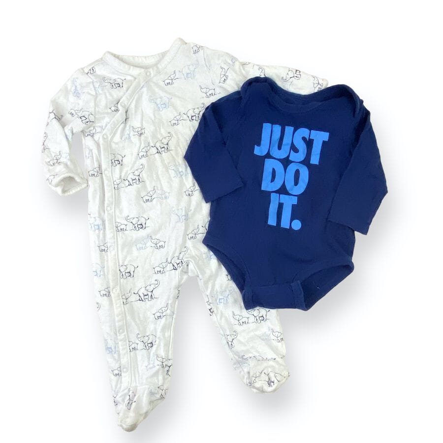 Pajamas and Bodysuit Bundle 6-9M Clothing