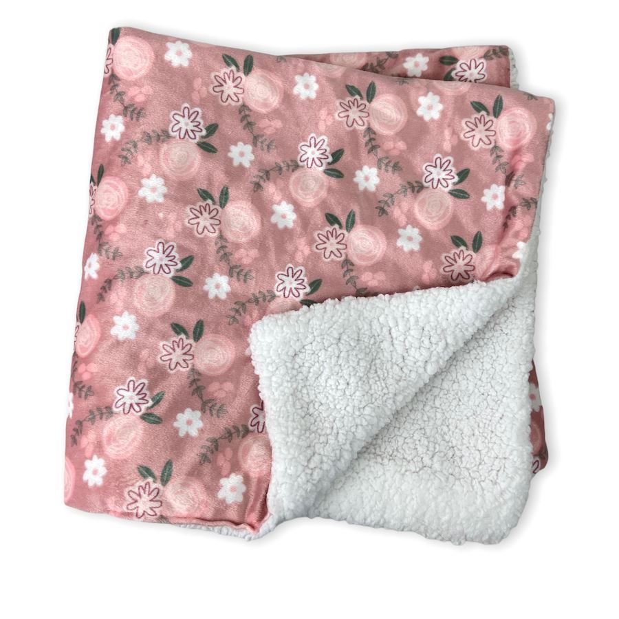 Peaches Plush Blanket
