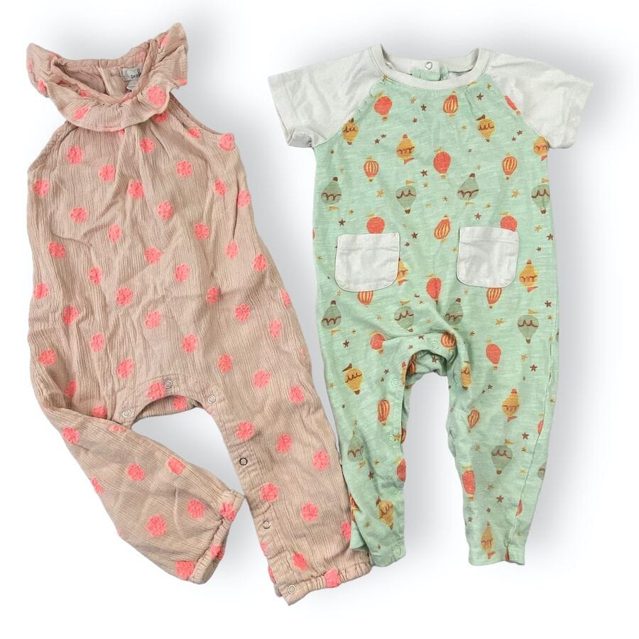 Peek Romper Duo 12-18M Clothing