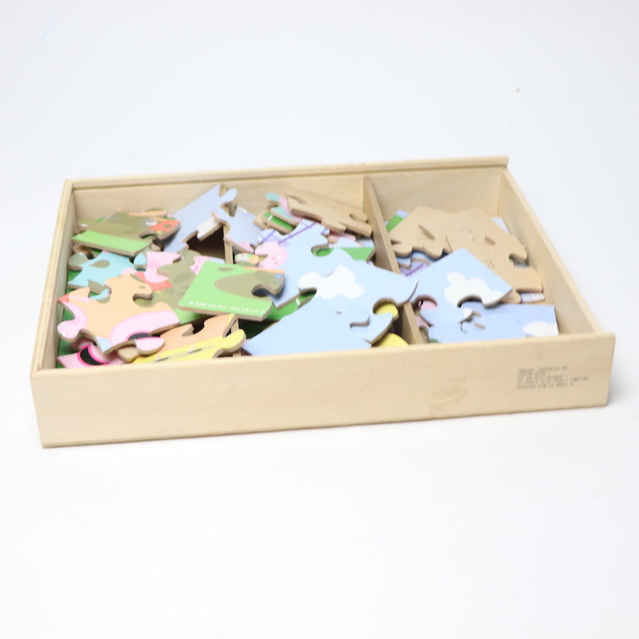 Peppa Pig Wooden Puzzle Set