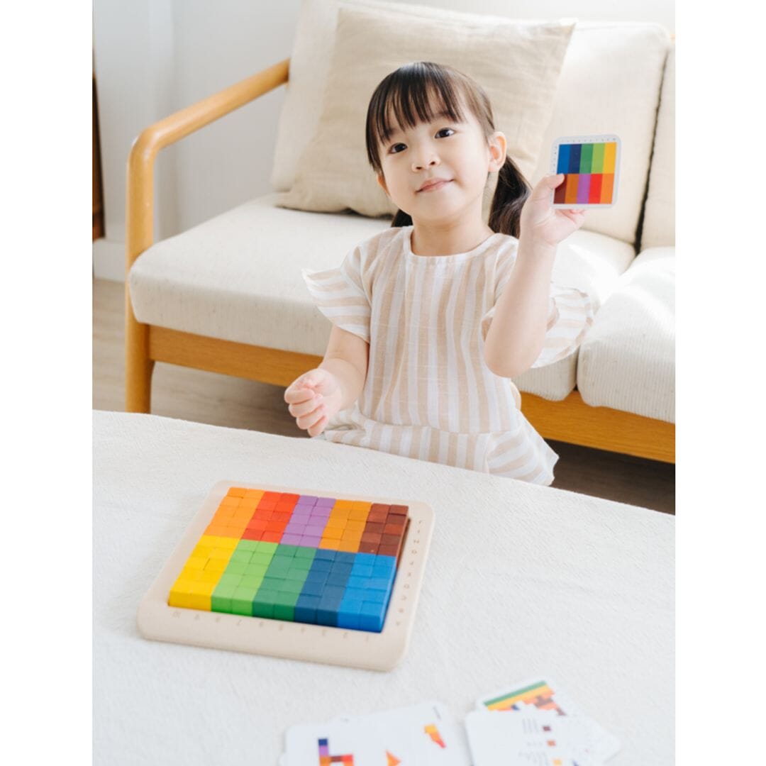 PlanToys 100 Counting Cubes - Unit Plus Learning Toys & Activities