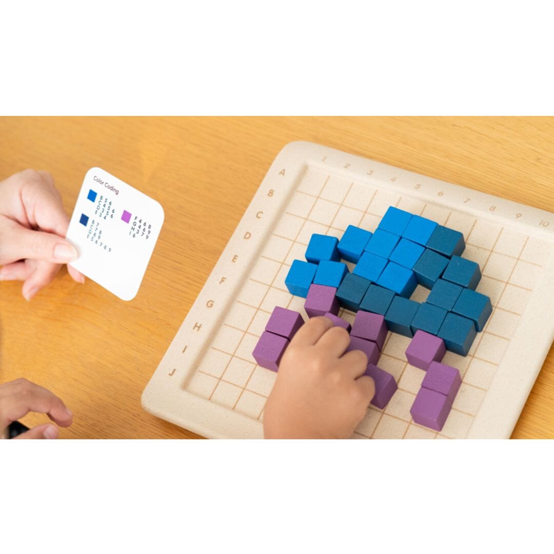 PlanToys 100 Counting Cubes - Unit Plus Learning Toys & Activities