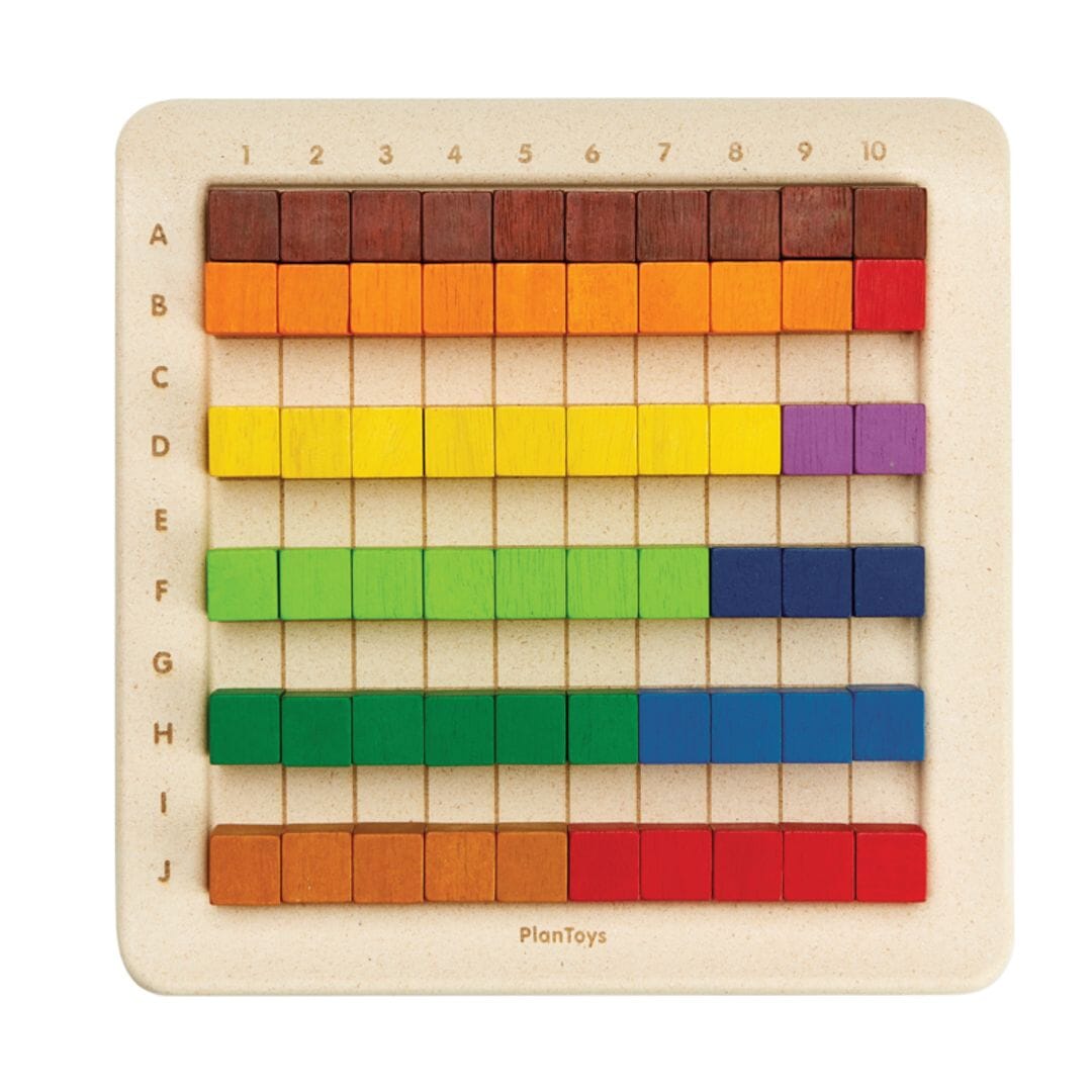 PlanToys 100 Counting Cubes - Unit Plus Learning Toys & Activities