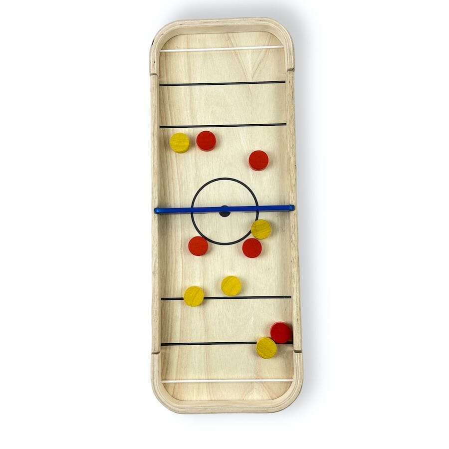 PlanToys 2-in-1 Shuffleboard Game Toys