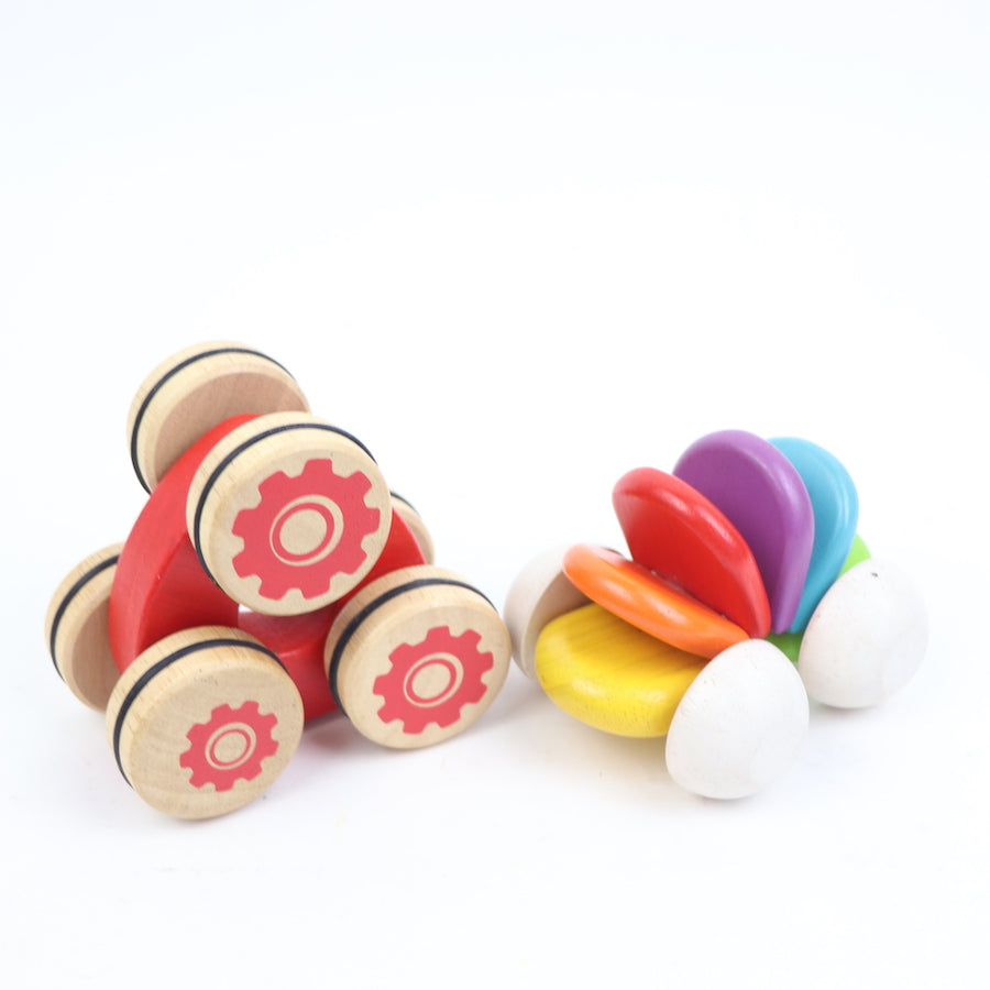 PlanToys & BeginAgain Wooden Toy Pair