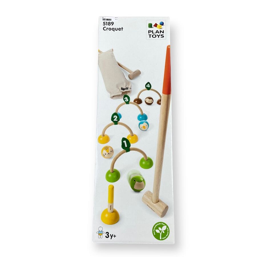 PlanToys Croquet Set Toys