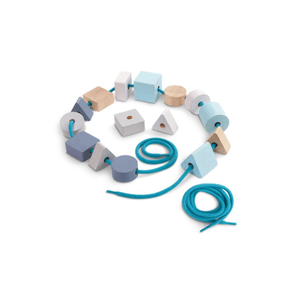 PlanToys - PlanToys Geo Lacing Beads