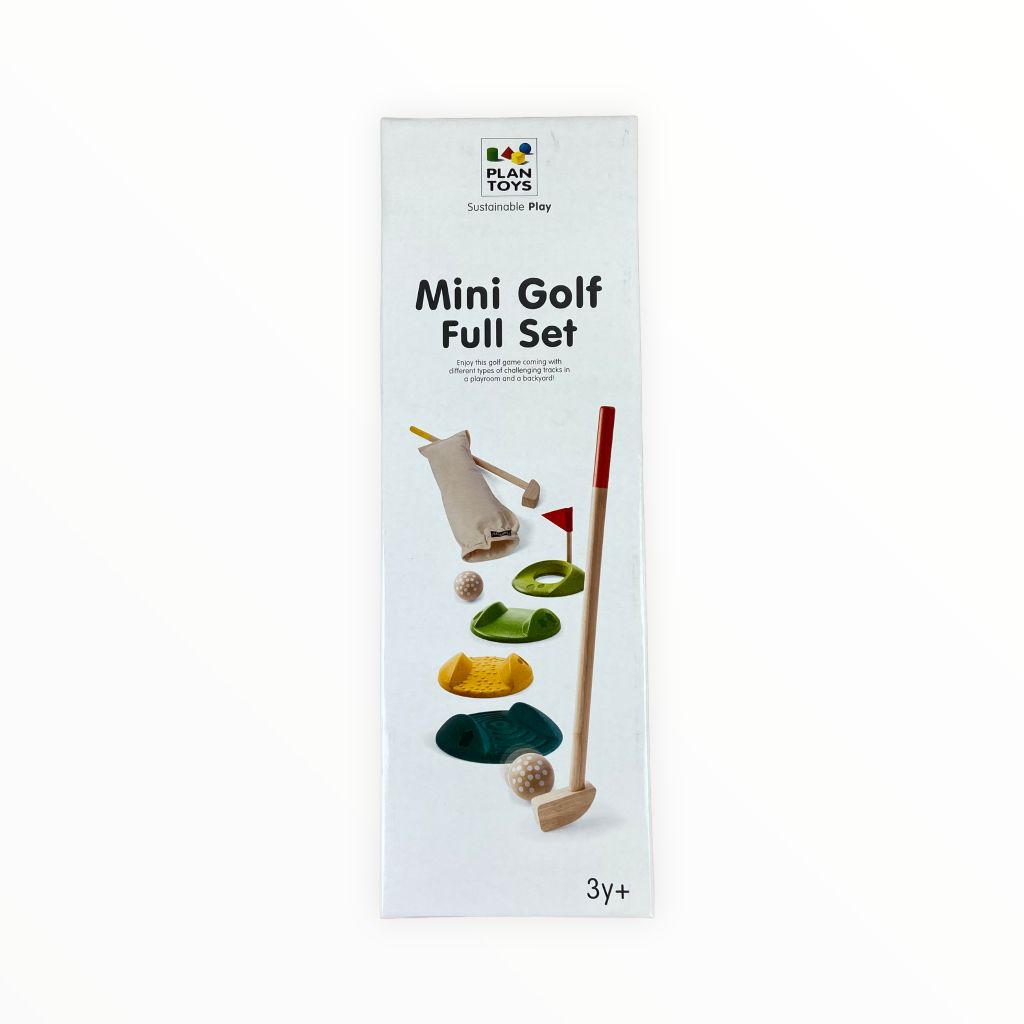 PlanToys Mini Golf Full Set Outdoor Play Equipment