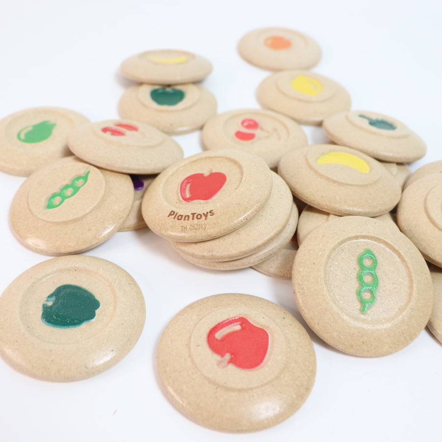 PlanToys Play Food Discs