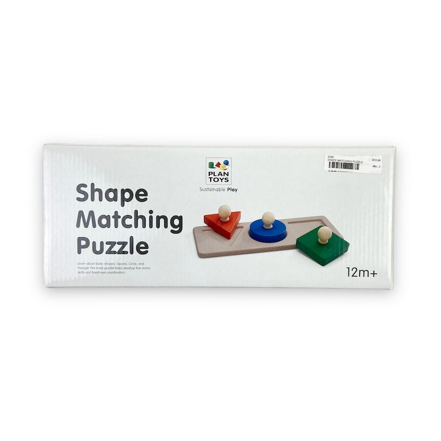 PlanToys Shape Matching Puzzle Toys