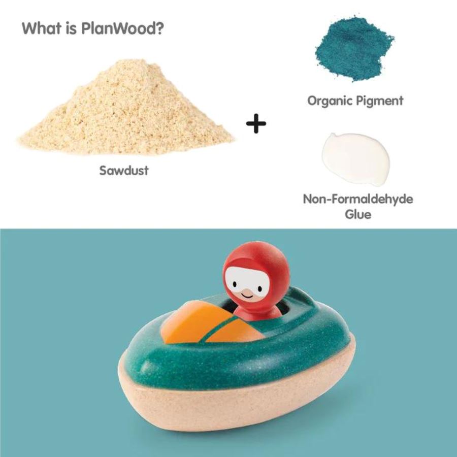 PlanToys Speed Boat Toys & Games