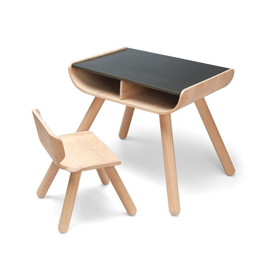 PlanToys USA - PlanToys Table & Chair - Black