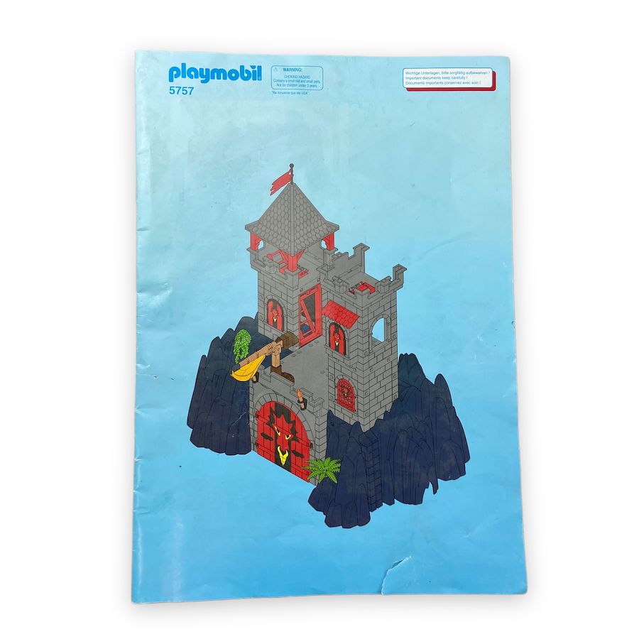 Playmobil Dragon Fortress Partial Set Building Toys