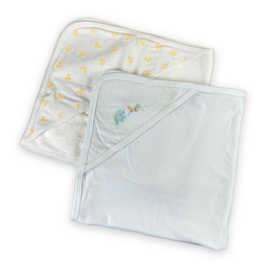 Plush Hooded Baby Towel Bundle Baby Bathing