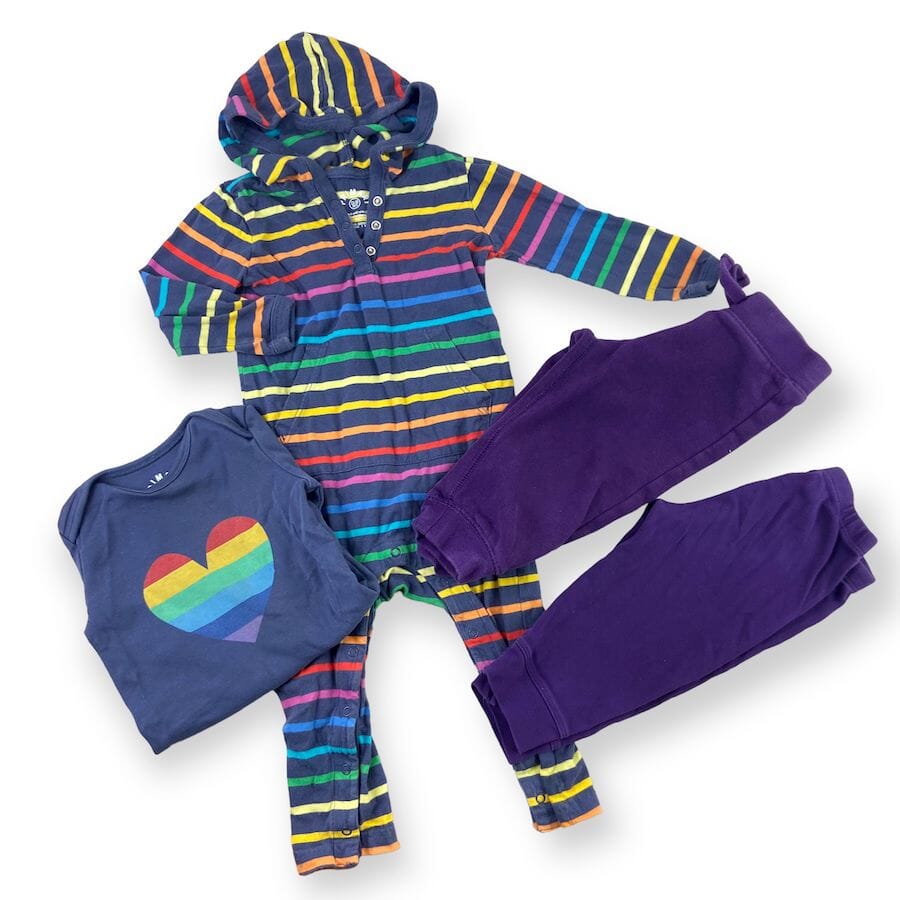 Primary Rainbow Bundle 12-18M Clothing