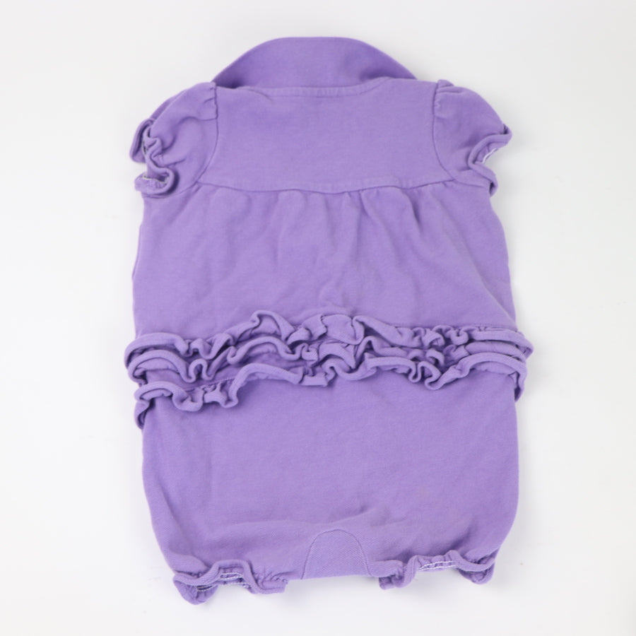 Ralph Lauren Ruffle Bubble Romper