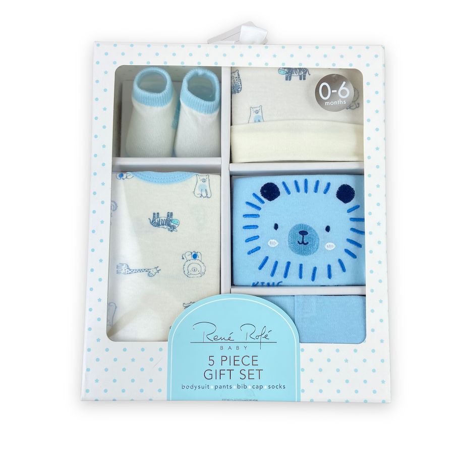 Rene Rofe Baby 5 Piece Gift Set 0-6M Baby & Toddler