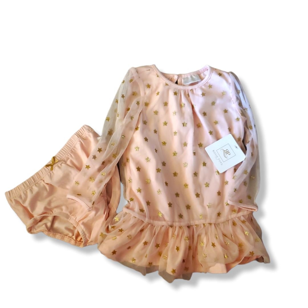 TOYCYCLE - Rosie Pope Stars and Ruffles Set Size 24M