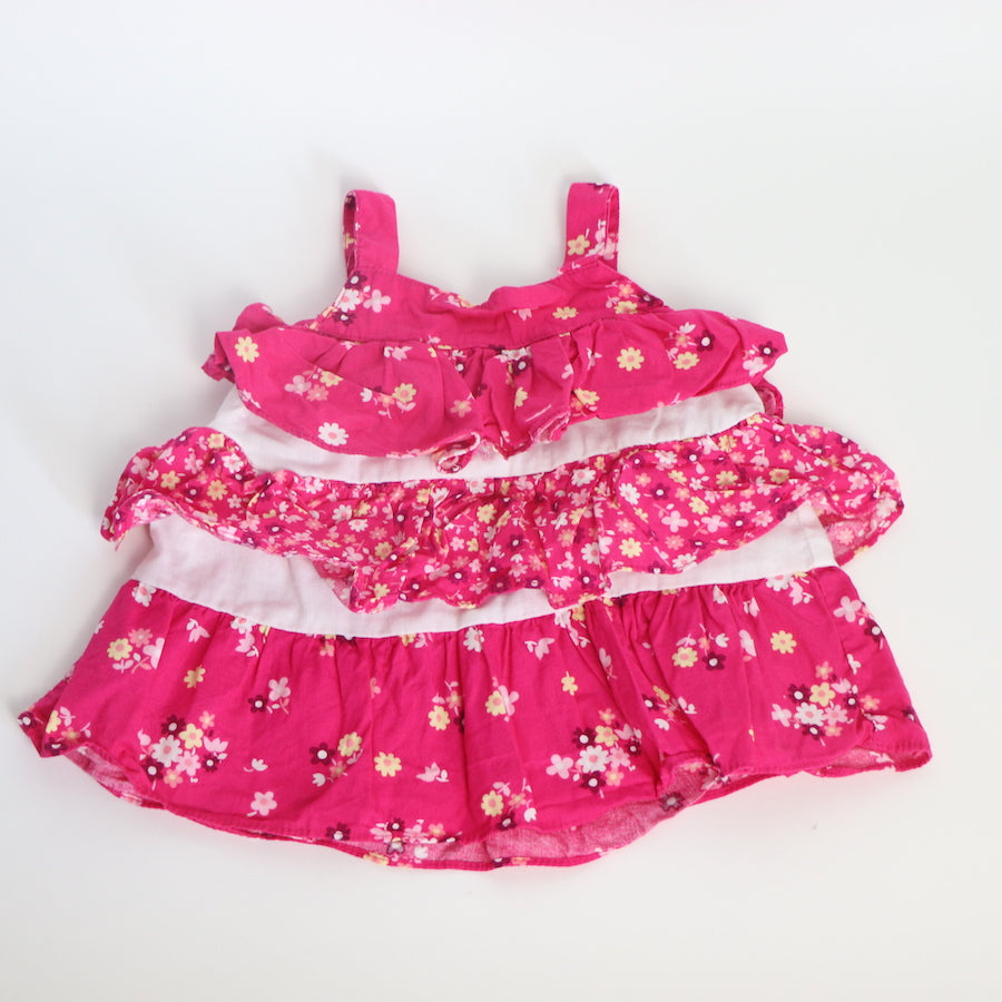 Ruffled Dress 6-9M
