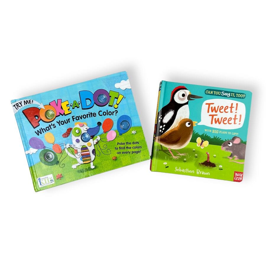 TOYCYCLE - Sensory Board Book Set