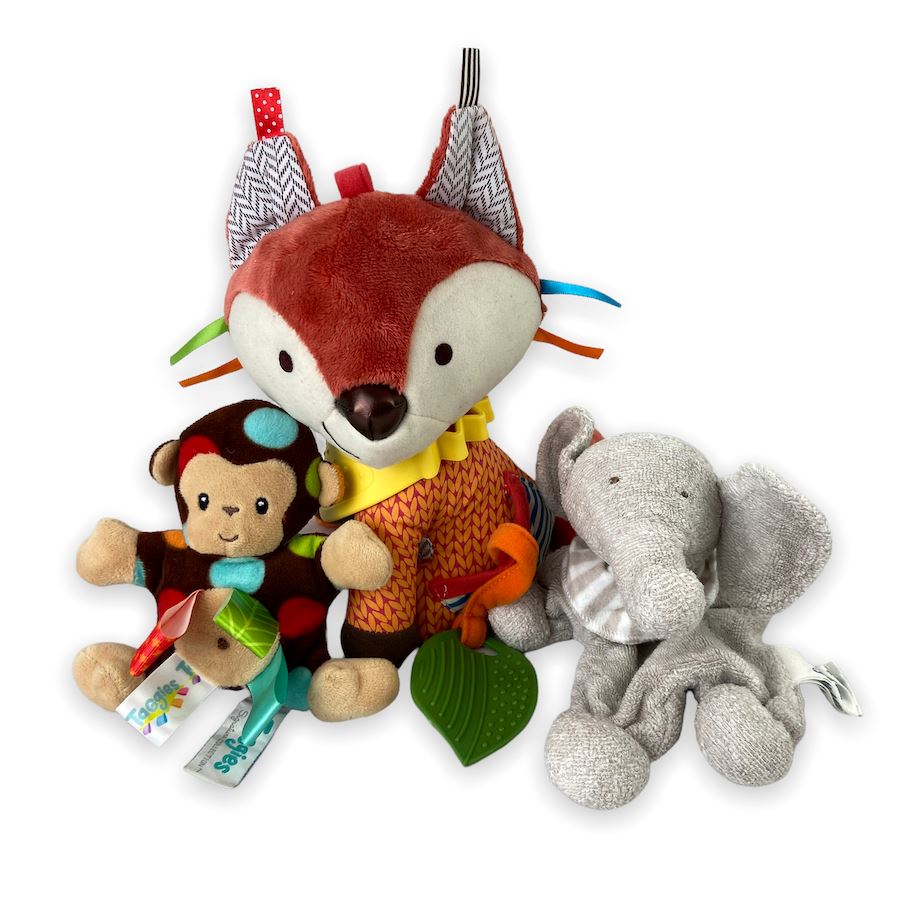 Skip Hop Bandana Buddies Baby Activity and Teething Toy