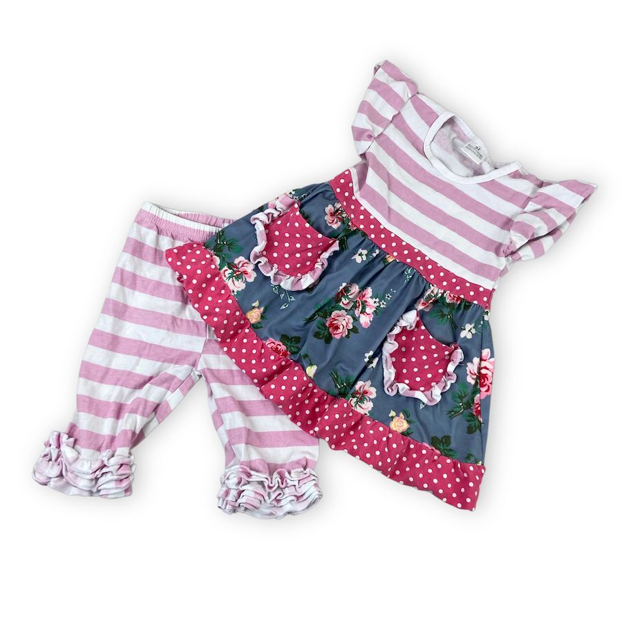 Striped Matching Outfit 2-3Y Baby & Toddler Outfits