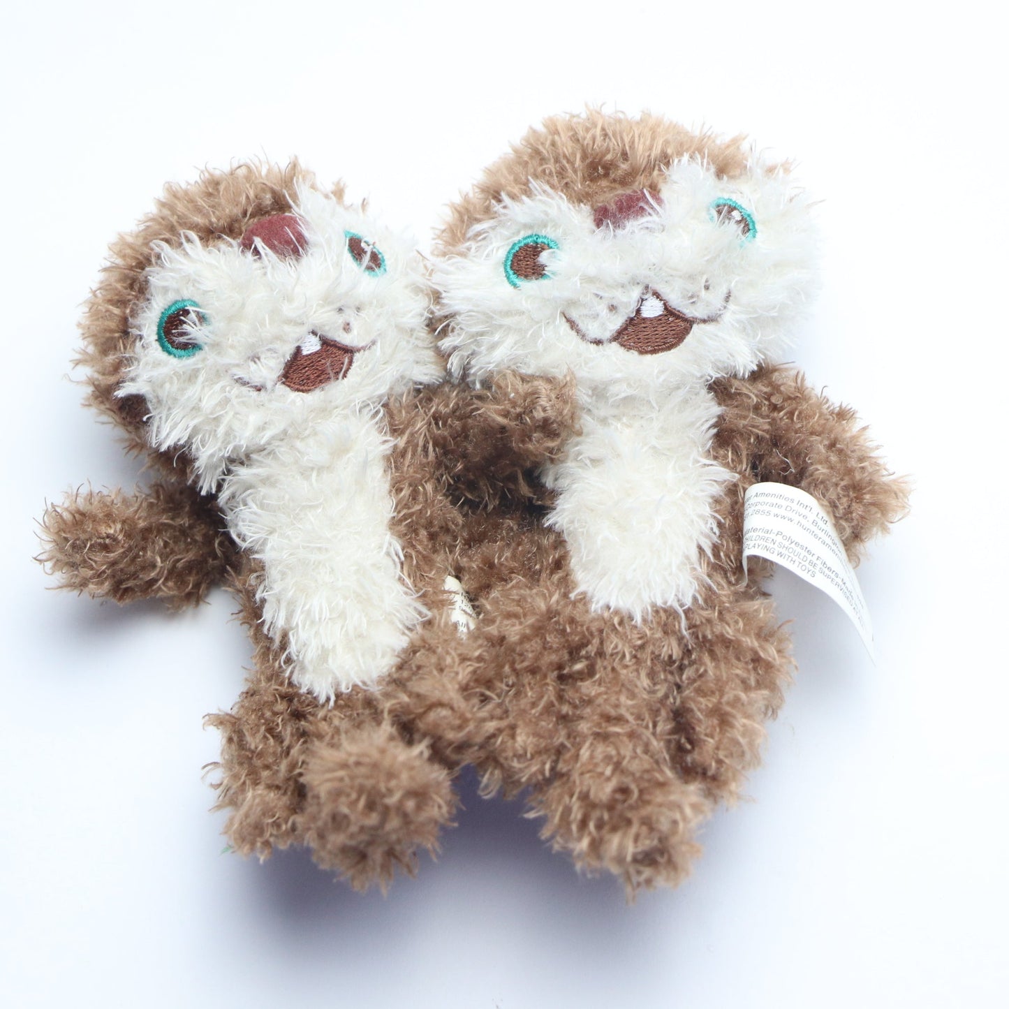 Stuffed Mini Otter Pair