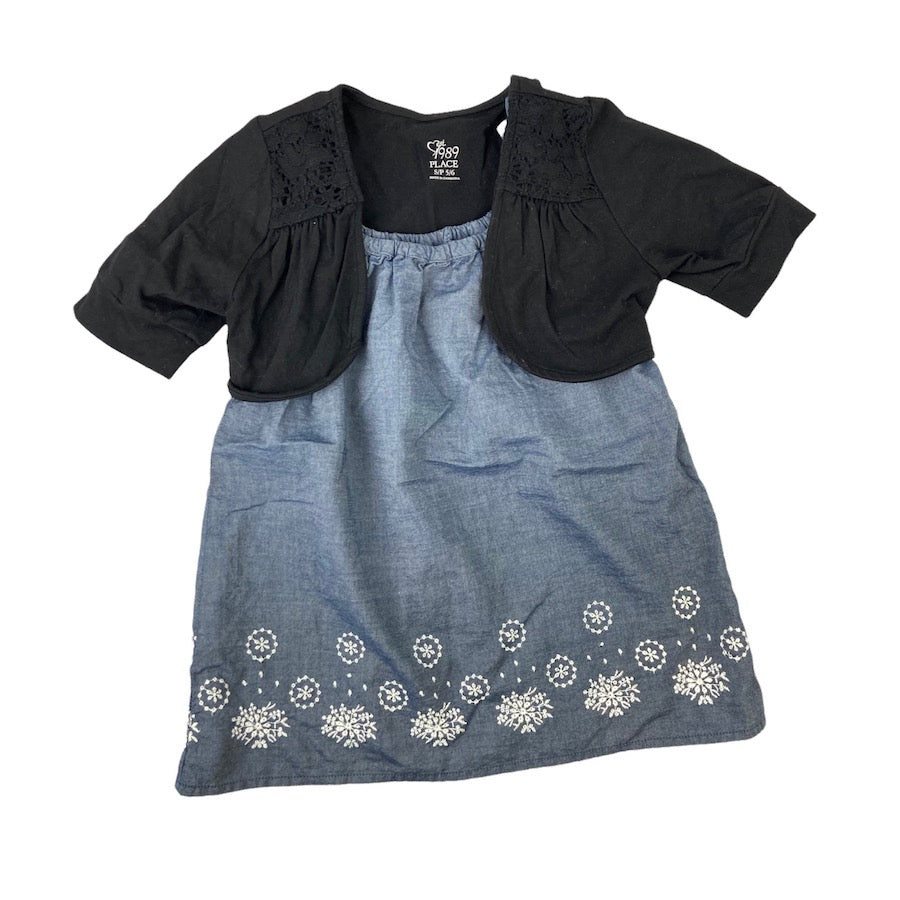 Sun Dress with Crop Top 5Y