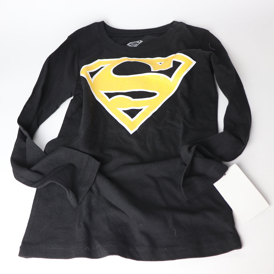 Superman Logo Tee Size 4-5