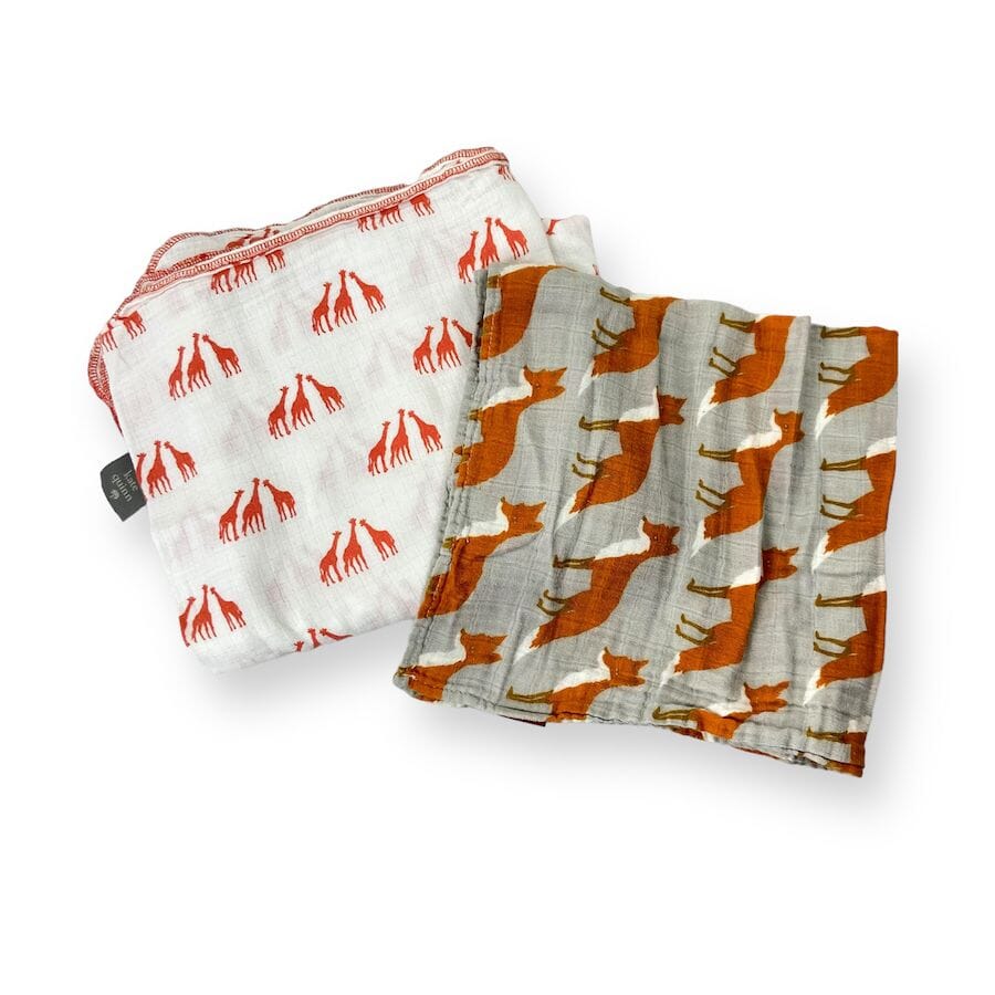 Swaddle & Burp Cloth Bundle Baby & Toddler