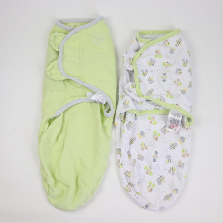 SwaddleMe Infant Sleep Swaddlers Lime S-M