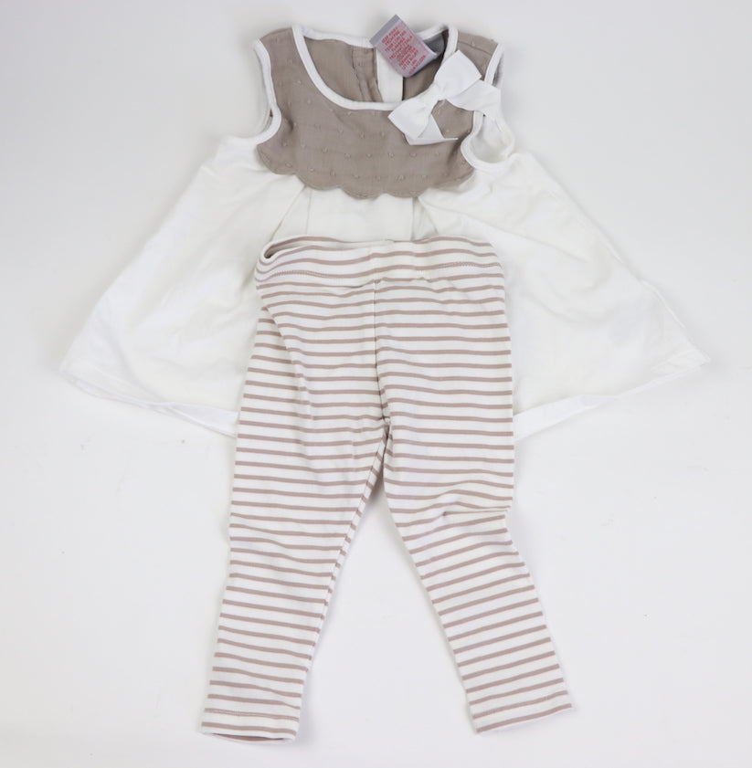 Tahari Dress & Leggings 6-9M