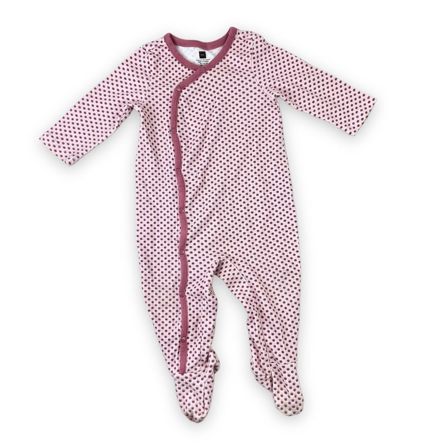 TOYCYCLE - Tea Collection Side - Snap Footed Pajamas 6 - 9M