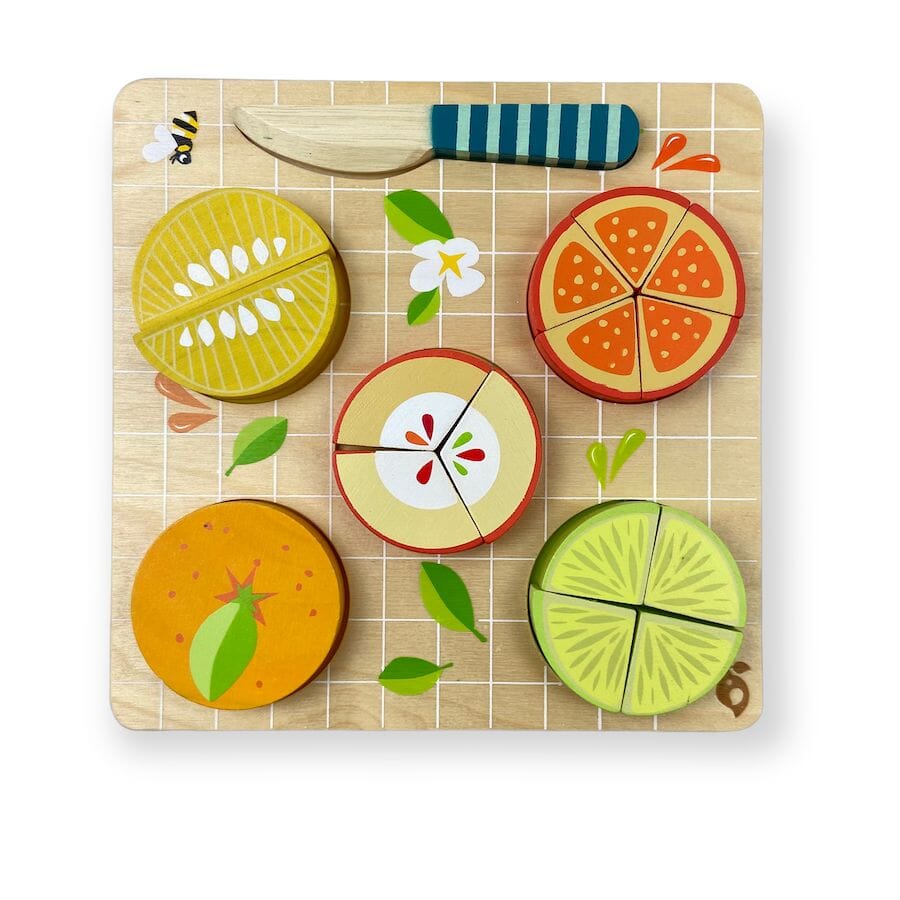 Tender Leaf Toys Citrus Fractions Puzzle Toys & Games