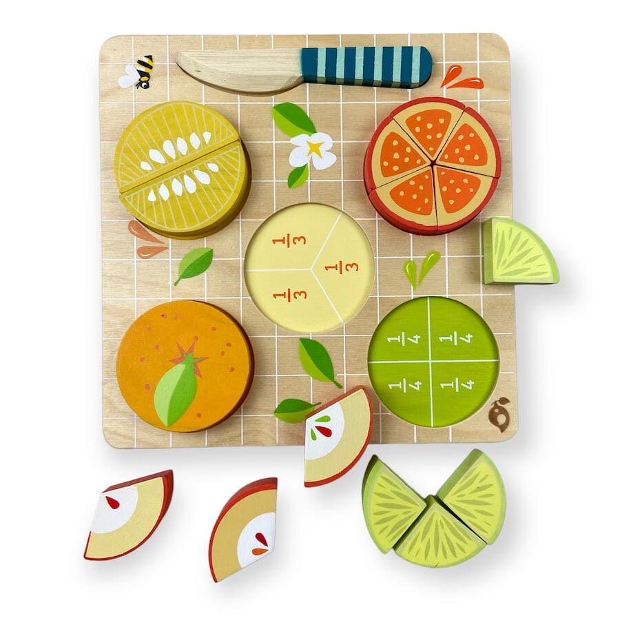 Tender Leaf Toys Citrus Fractions Puzzle Toys & Games