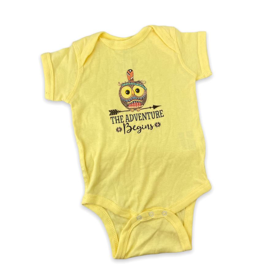 The Adventure Begins Bodysuit 6M