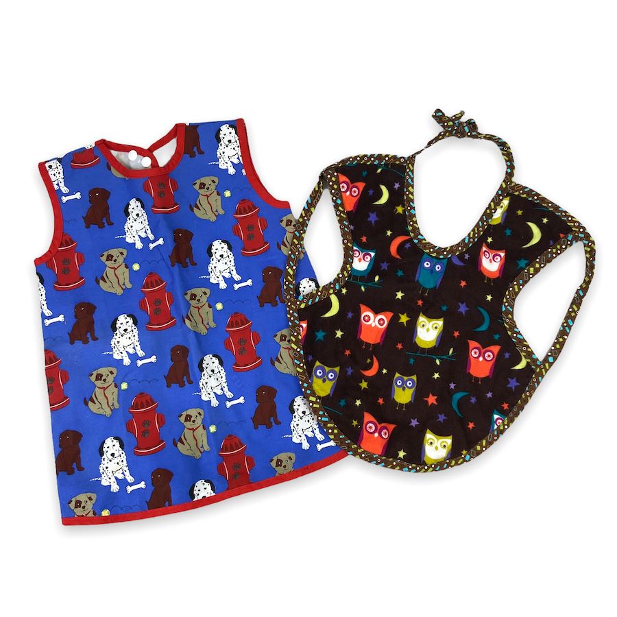 Toddler Smock & Bib Bundle