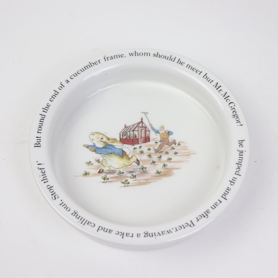 Vintage Peter Rabbit Wedgewood Child's Bowl