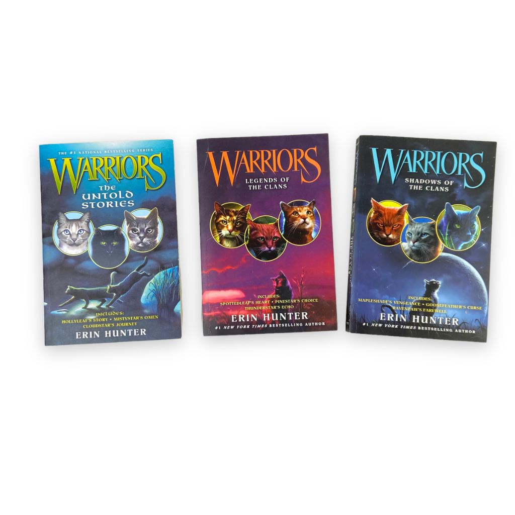 Warrior Cats Collection Erin Hunter Series Books Set The New