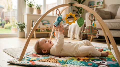 Infant Milestones by Month: Your Baby's First 6 Months of Play and Development