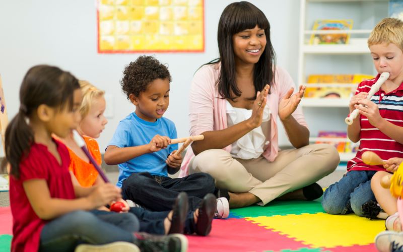 Preschool prep includes understanding these common activities like singing and music