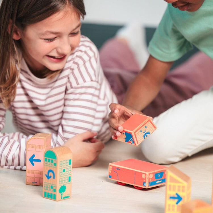 QUBS Cody Block — Screen-Free Wooden Coding Toys