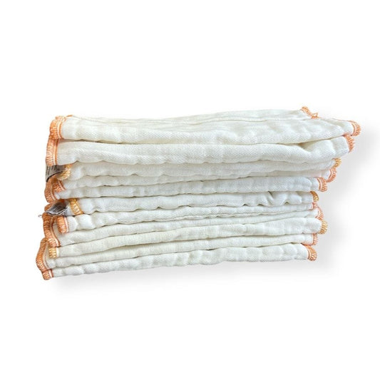 1 Dozen Cloth-eez Prefold Diapers - Newborn Diapering 
