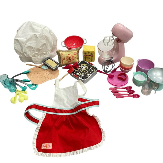 Mixed Brands - 18" Doll Baking Bundle