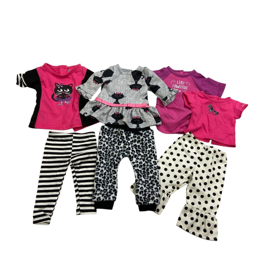 18" Doll Clothing Bundle - Pink Toys 