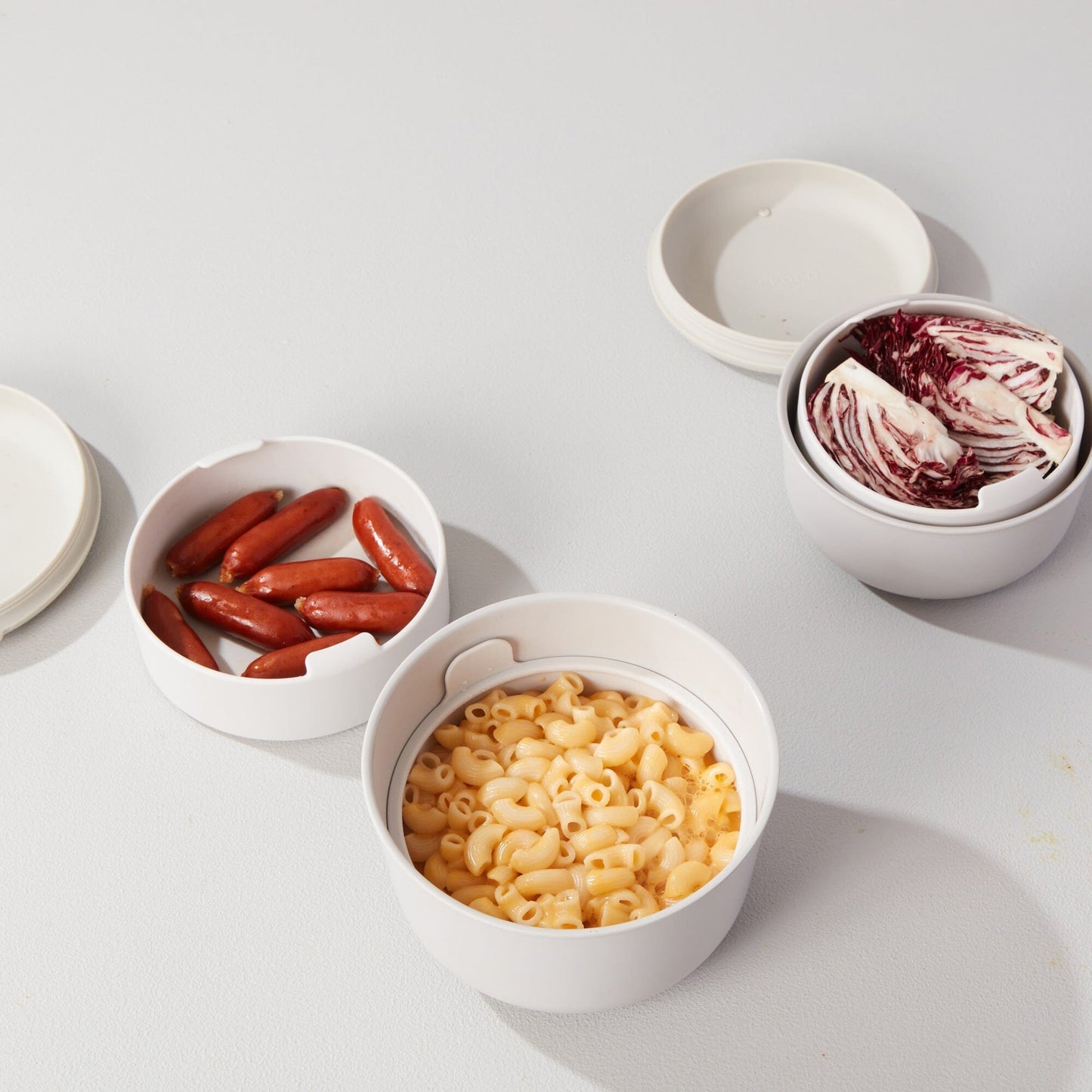 EKOBO USA - DS - 25 oz Lunch Set With Heat - Safe Insert - Cloud