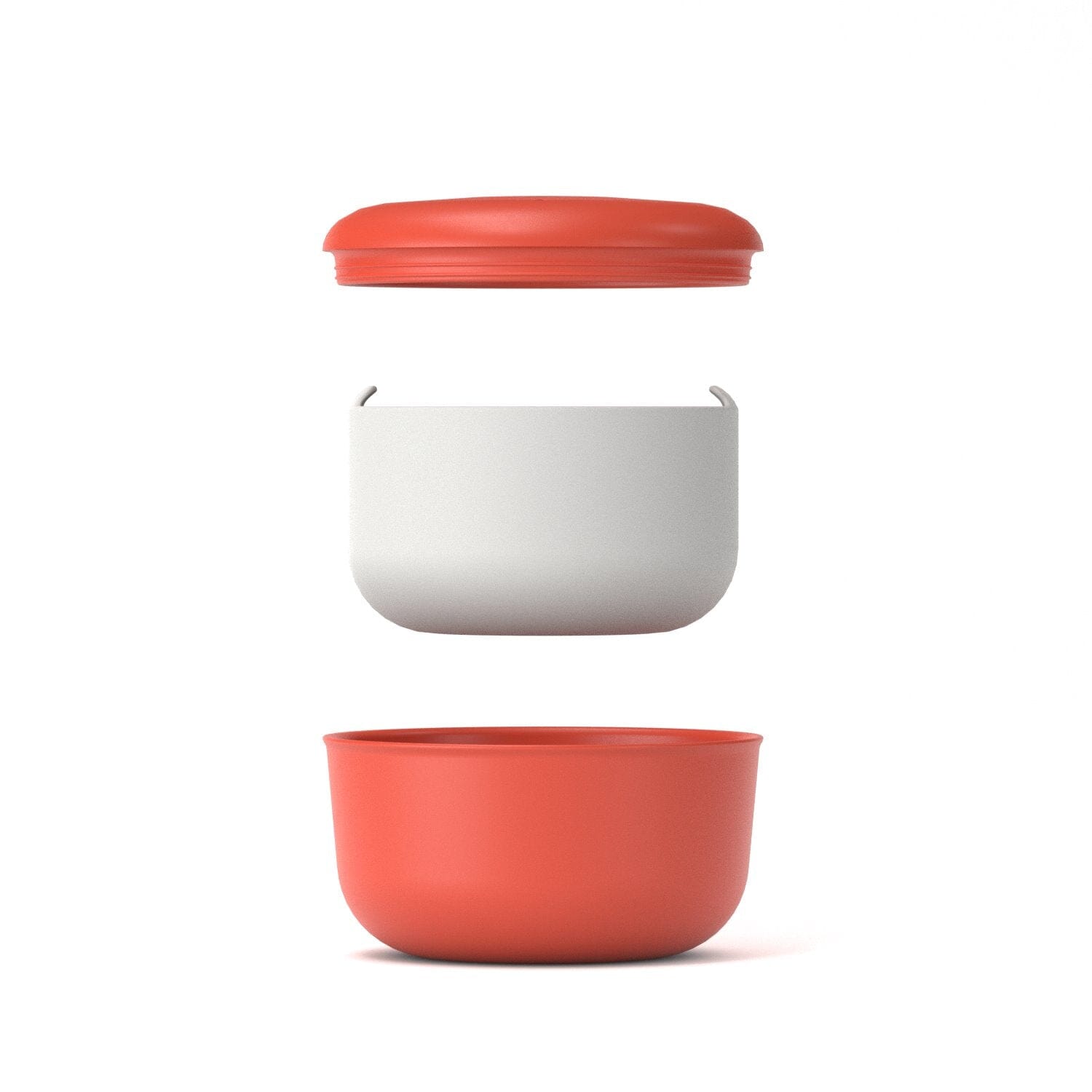 EKOBO USA - DS - 25 oz Lunch Set with Heat - Safe Insert - Persimmon