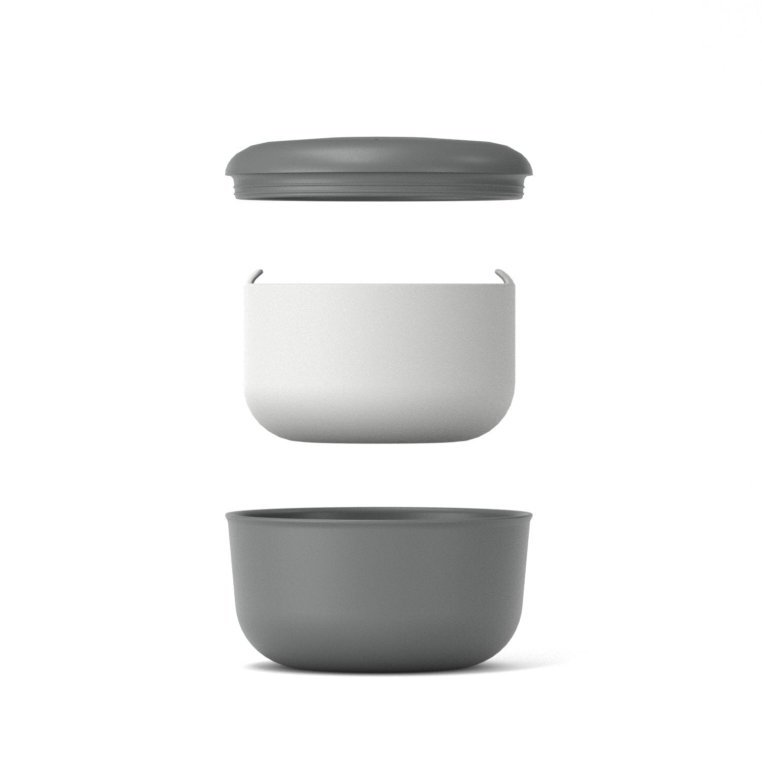 EKOBO USA - DS - 25 oz Lunch Set with heat - safe insert - Smoke